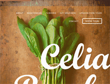 Tablet Screenshot of celiabrooks.com